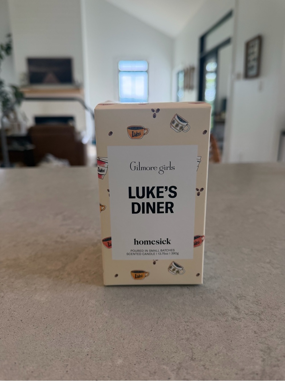 Luke's Diner Gilmore Girls 25 Anniversary Candle - unopened